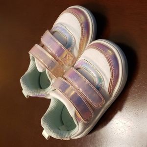 Stride rite white leather sneakers